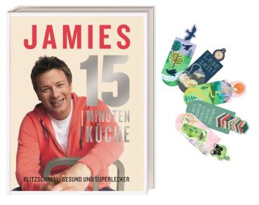 Jamies 15-Minuten-Küche + 1 magnetisches Lesezeichen